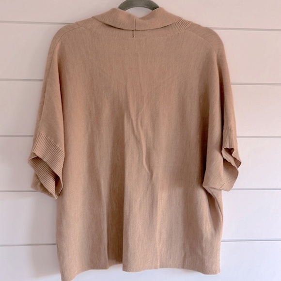 Coldwater Creek Tan Cowl Neck Sweater - Picture 3 of 5